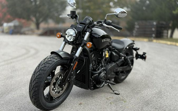 2026 Indian Scout Sixty Bobber Black Metallic