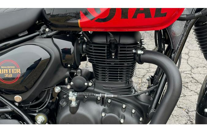 2024 Royal Enfield HUNTER 350 - REBEL RED