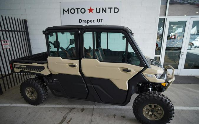 2024 Can-Am® Defender MAX Limited HD10 Desert Tan & Timeless Black