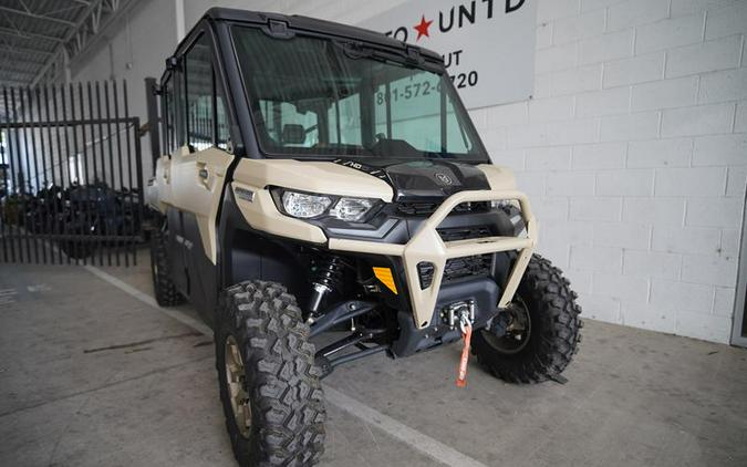 2024 Can-Am® Defender MAX Limited HD10 Desert Tan & Timeless Black