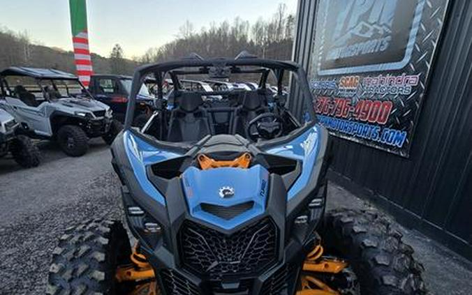 2026 Can-Am® Maverick X3 MAX DS Turbo RR Scandi Blue & Orange Crush