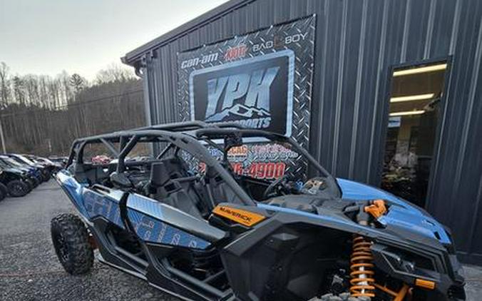 2026 Can-Am® Maverick X3 MAX DS Turbo RR Scandi Blue & Orange Crush