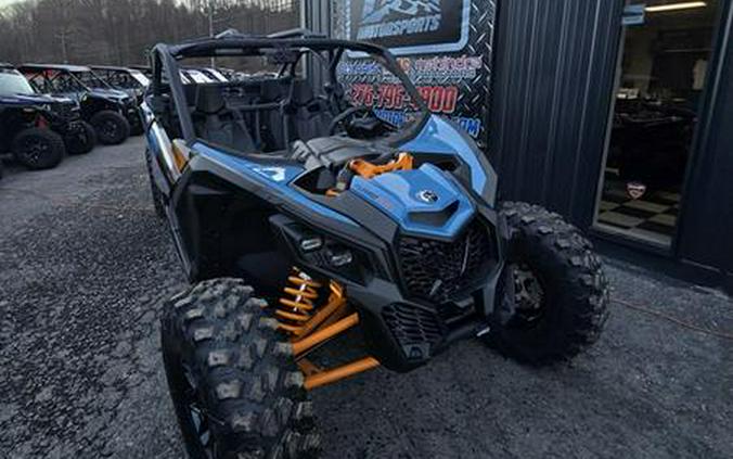 2026 Can-Am® Maverick X3 MAX DS Turbo RR Scandi Blue & Orange Crush