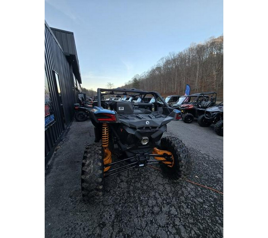 2026 Can-Am® Maverick X3 MAX DS Turbo RR Scandi Blue & Orange Crush