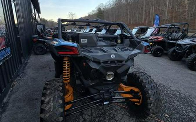 2026 Can-Am® Maverick X3 MAX DS Turbo RR Scandi Blue & Orange Crush
