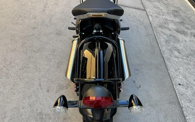 2026 Triumph Bonneville Bobber Interstellar Blue