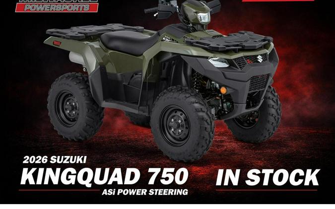 2026 Suzuki KingQuad 750 AXi Power Steering