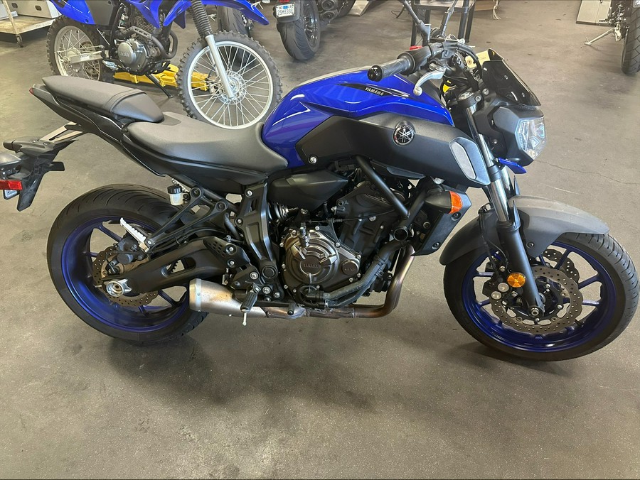 2018 Yamaha MT-07