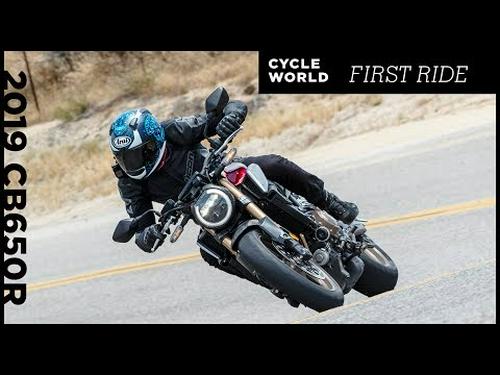 2019 Honda CB650R First Ride