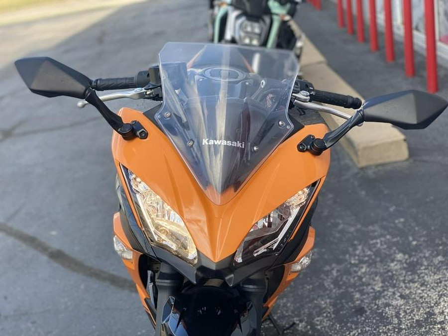 2019 Kawasaki Ninja® 650 ABS Candy Orange/Metallic Spark Black