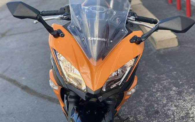 2019 Kawasaki Ninja® 650 ABS Candy Orange/Metallic Spark Black