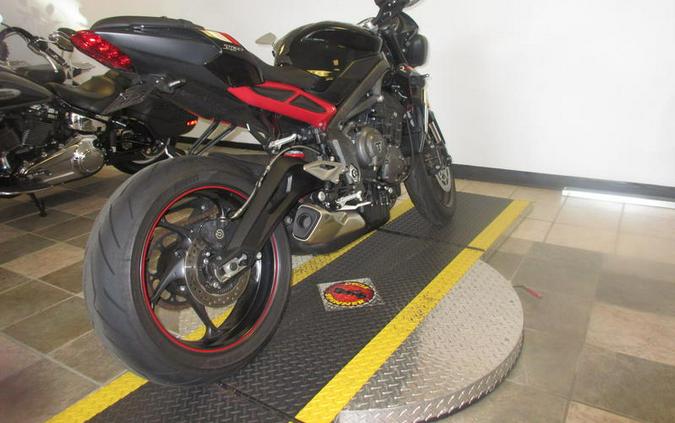 2021 Triumph Street Triple R Sapphire Black