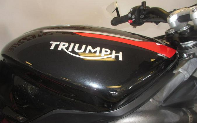 2021 Triumph Street Triple R Sapphire Black
