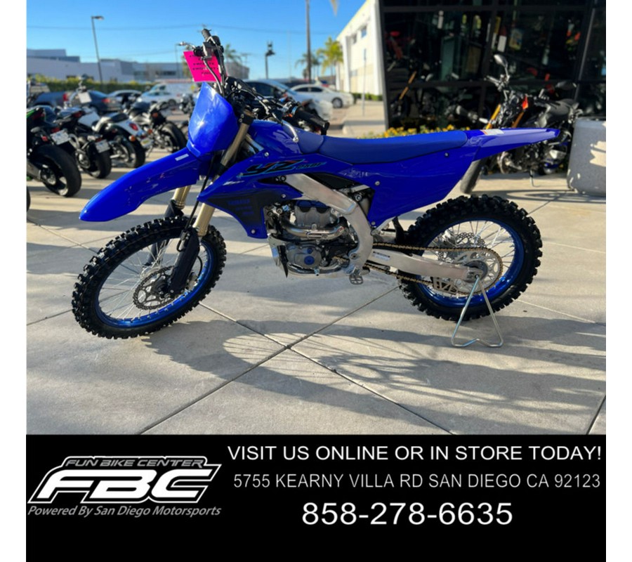 2024 Yamaha YZ 250F Team Yamaha Blue