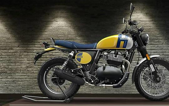 2025 Royal Enfield BEAR 650 - WILD HONEY YELLOW