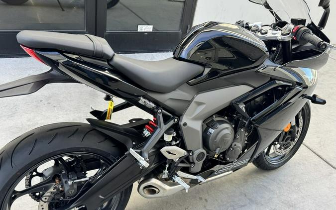 2026 Triumph Daytona 660 Sapphire Black