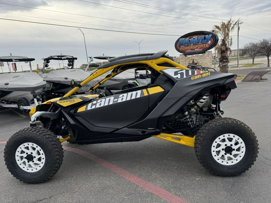 New 2024 CAN-AM MAVERICK R X RS WITH SMARTSHOX 999T DCT CARBON BLACK AND NEON YELLOW