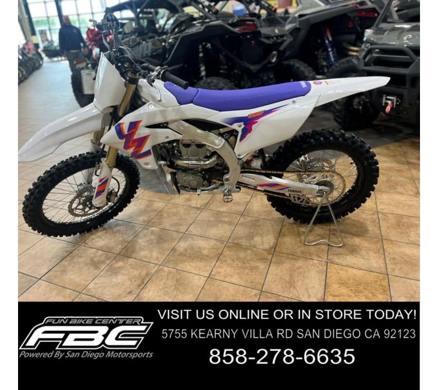 2024 Yamaha YZ 250F 50th Anniversary