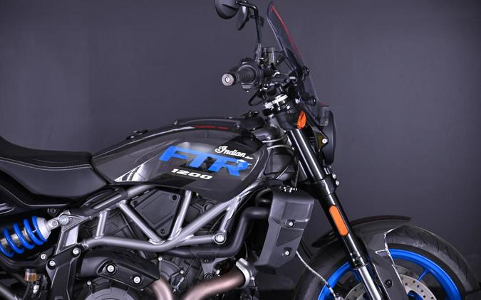 2024 Indian Motorcycle® FTR Sport Granite Gray/Blue