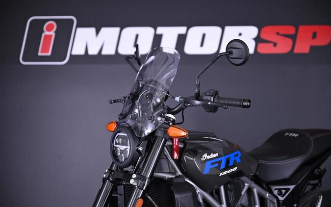 2024 Indian Motorcycle® FTR Sport Granite Gray/Blue