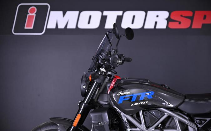 2024 Indian Motorcycle® FTR Sport Granite Gray/Blue