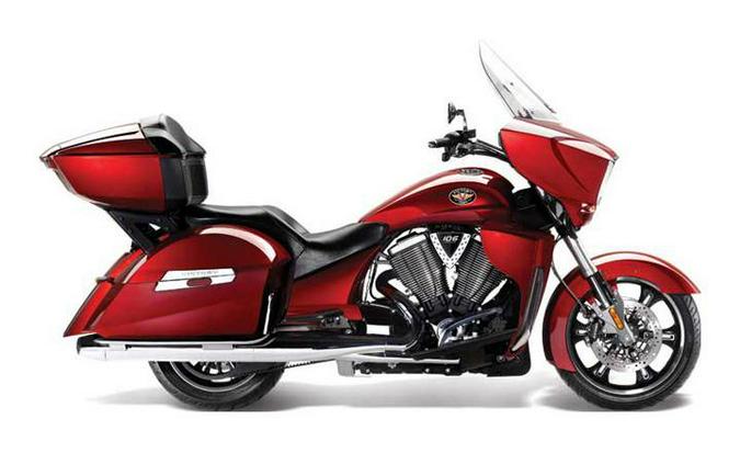 2012 Cross Country Tour, Sunset Red- OUT THE DOOR!! - Victory Motorcycles