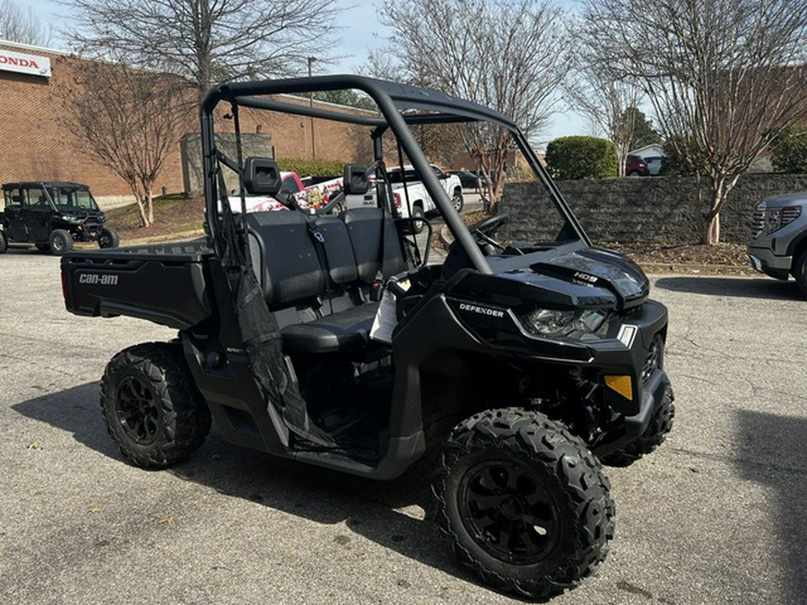 2023 Can-Am Defender DPS HD9 Timeless Black