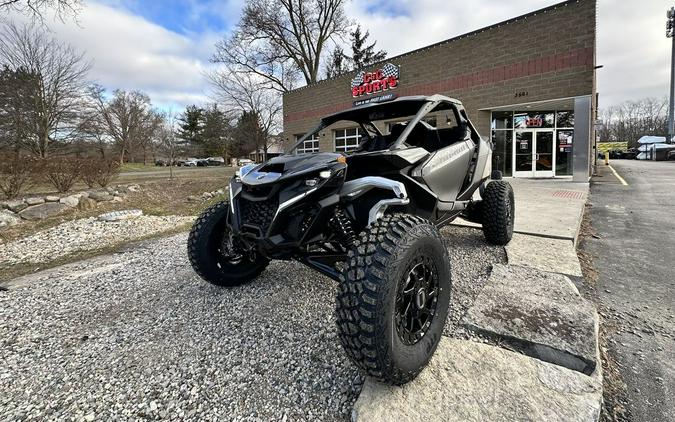 2024 Can-Am® Maverick R X RS with Smart-Shox Triple Black