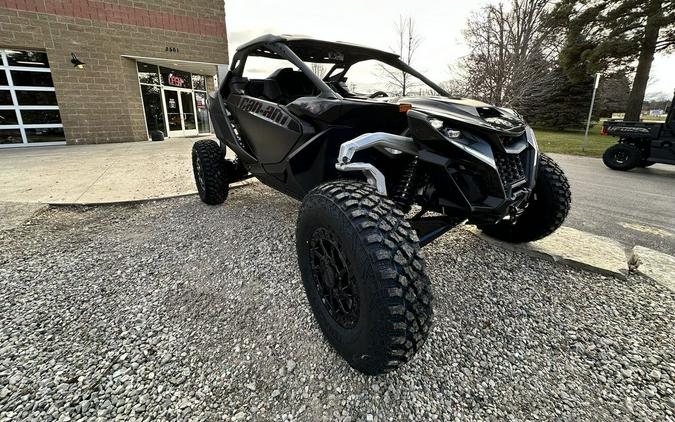 2024 Can-Am® Maverick R X RS with Smart-Shox Triple Black