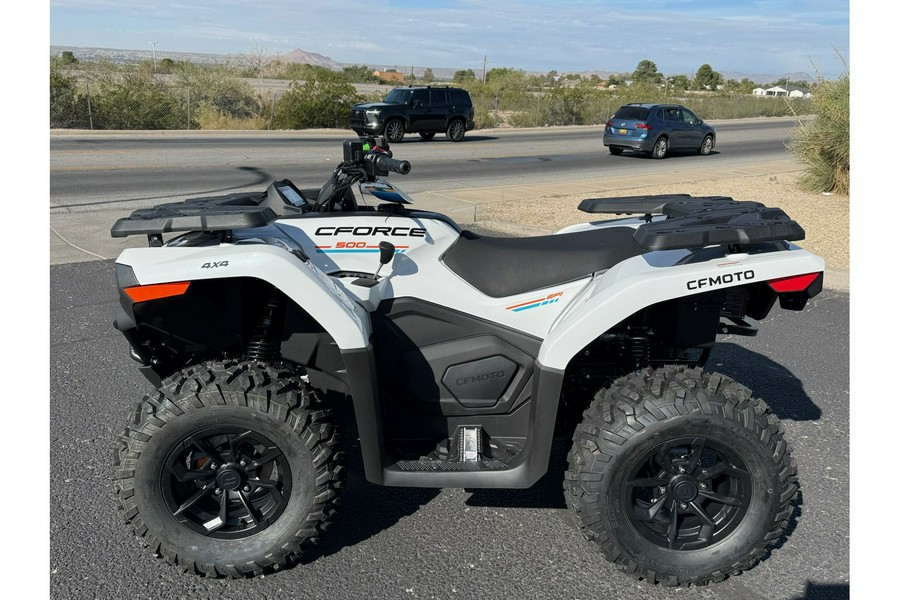 2026 CFMOTO CFORCE 500S PEARL WHITE 2026