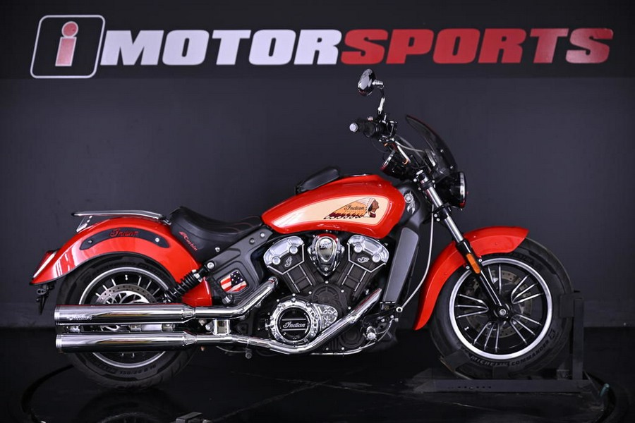 2016 Indian Motorcycle® Scout® Wildfire Red