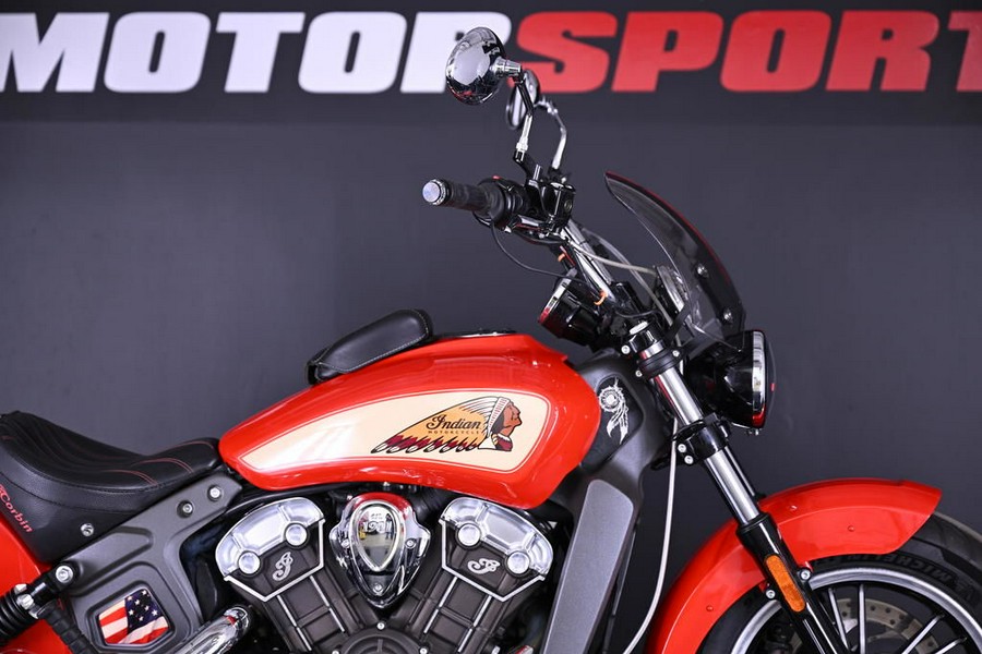 2016 Indian Motorcycle® Scout® Wildfire Red