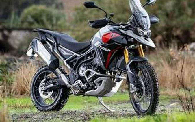 2025 Triumph Tiger 900 Rally Pro Ash Grey Intense Orange