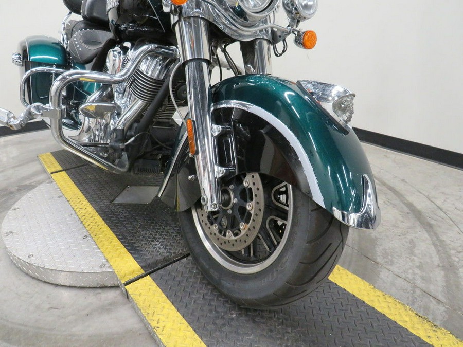 2018 Indian Motorcycle® Springfield® ABS Metallic Jade over Thunder Black