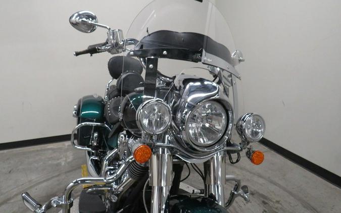 2018 Indian Motorcycle® Springfield® ABS Metallic Jade over Thunder Black