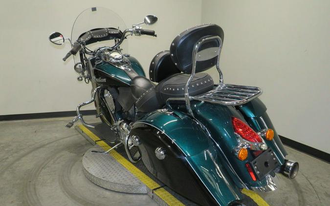 2018 Indian Motorcycle® Springfield® ABS Metallic Jade over Thunder Black