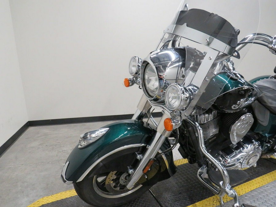 2018 Indian Motorcycle® Springfield® ABS Metallic Jade over Thunder Black