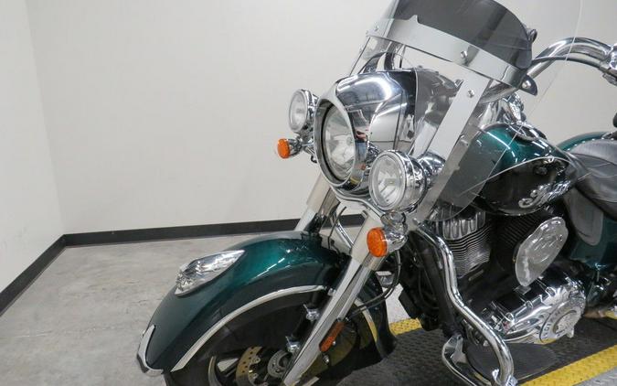 2018 Indian Motorcycle® Springfield® ABS Metallic Jade over Thunder Black