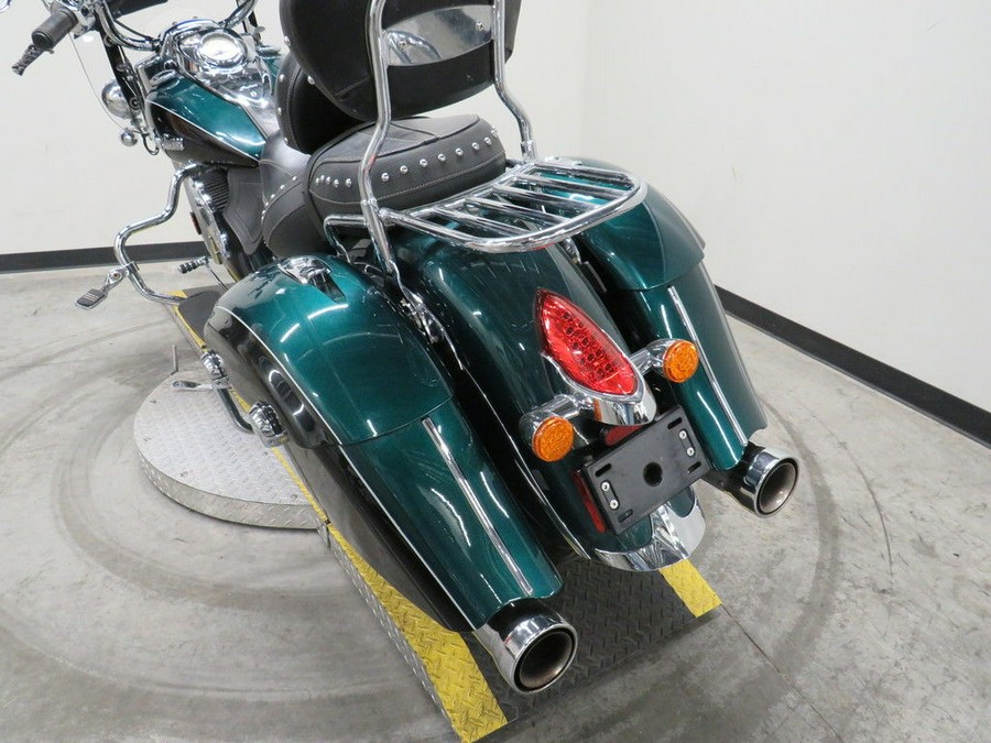 2018 Indian Motorcycle® Springfield® ABS Metallic Jade over Thunder Black