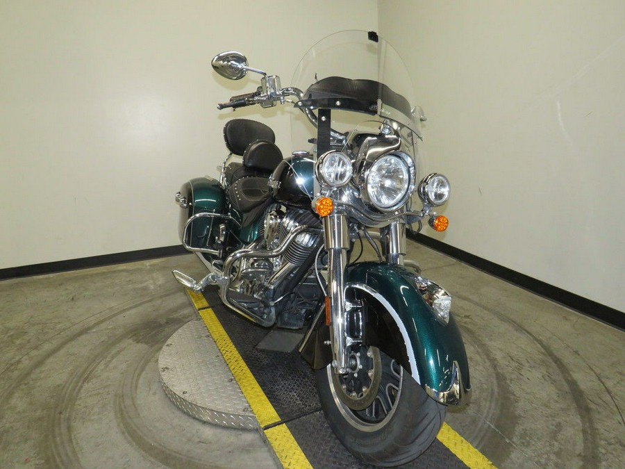 2018 Indian Motorcycle® Springfield® ABS Metallic Jade over Thunder Black