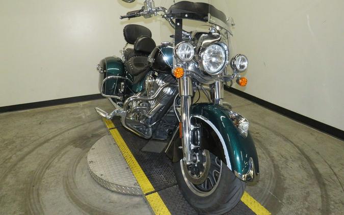 2018 Indian Motorcycle® Springfield® ABS Metallic Jade over Thunder Black