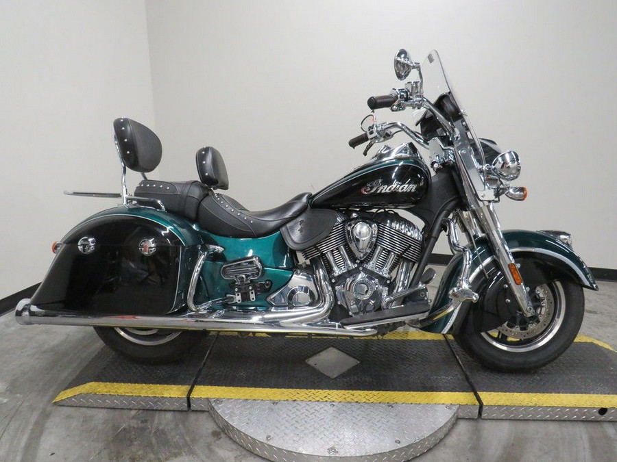 2018 Indian Motorcycle® Springfield® ABS Metallic Jade over Thunder Black