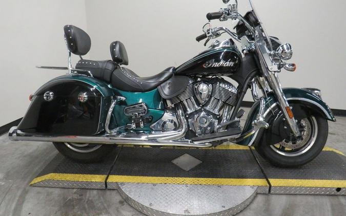 2018 Indian Motorcycle® Springfield® ABS Metallic Jade over Thunder Black