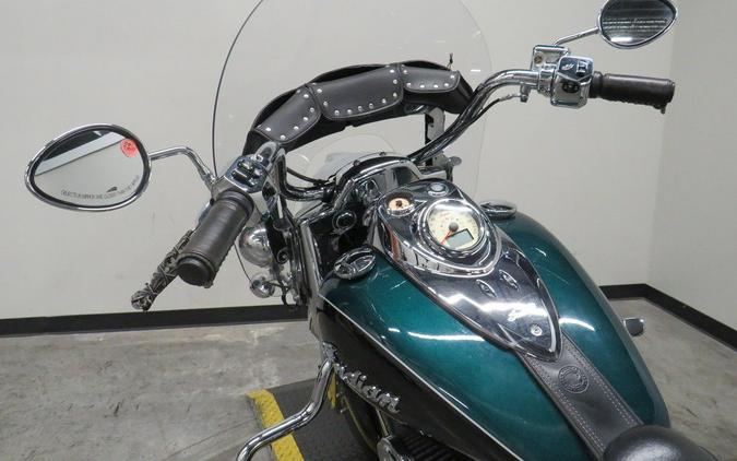 2018 Indian Motorcycle® Springfield® ABS Metallic Jade over Thunder Black