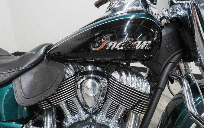 2018 Indian Motorcycle® Springfield® ABS Metallic Jade over Thunder Black