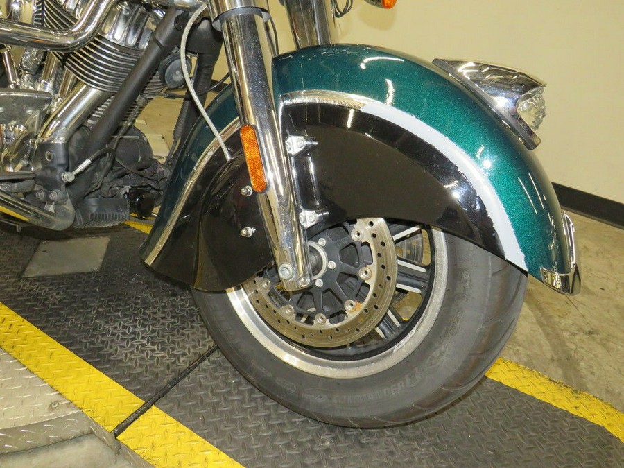 2018 Indian Motorcycle® Springfield® ABS Metallic Jade over Thunder Black