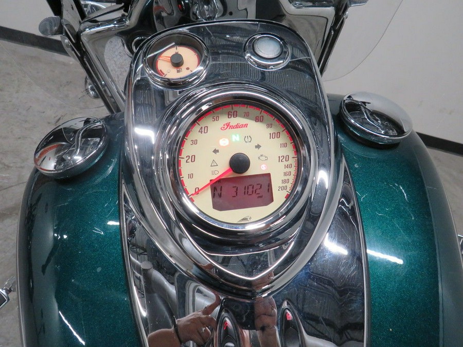 2018 Indian Motorcycle® Springfield® ABS Metallic Jade over Thunder Black