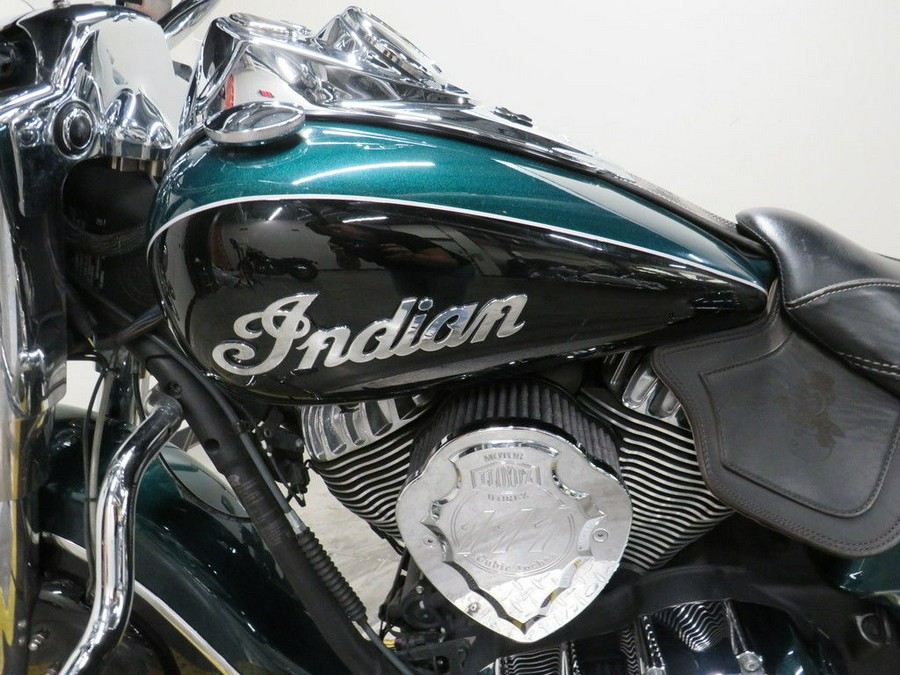 2018 Indian Motorcycle® Springfield® ABS Metallic Jade over Thunder Black