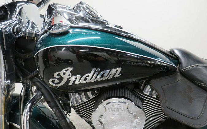 2018 Indian Motorcycle® Springfield® ABS Metallic Jade over Thunder Black