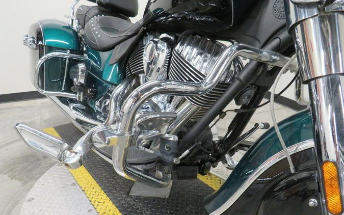 2018 Indian Motorcycle® Springfield® ABS Metallic Jade over Thunder Black